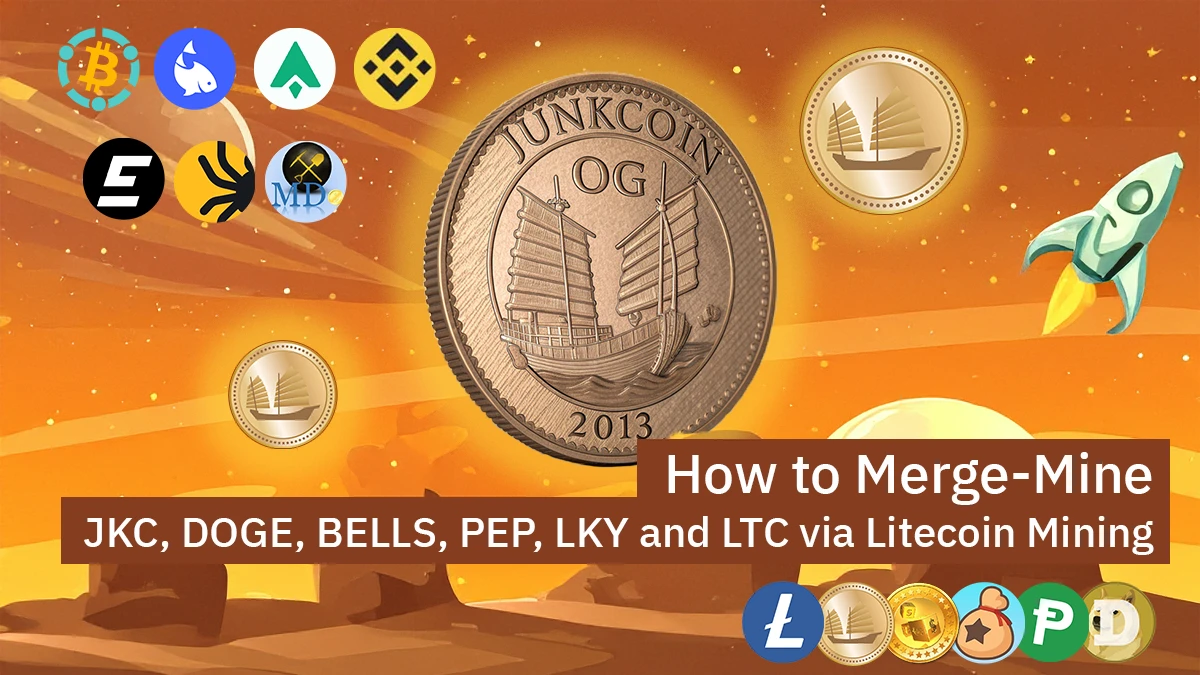 How to Mine JKC, DOGE, BELLS, PEP, and LKY via Litecoin Merge-Mining